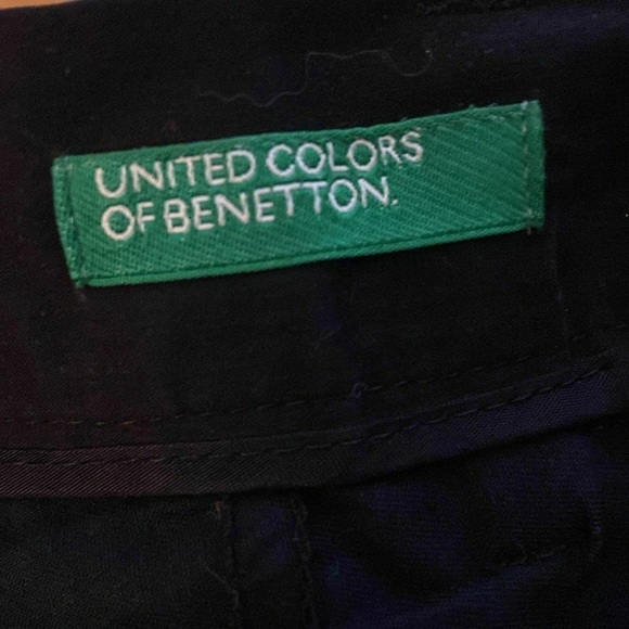 United Colors of Benetton Black Poly Pant, velvety feel, euro size 44 (US8) - Picture 8 of 9